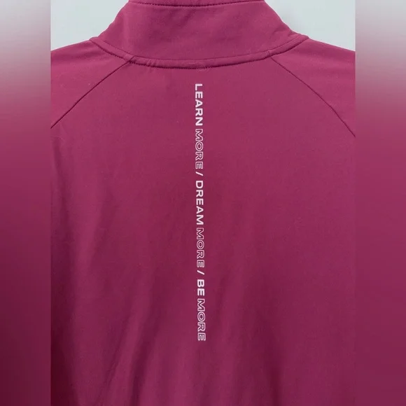 Alphalete Full Zip Track Jacket Sweatshirt Burgundy Red Men’s Size XL - Picture 5 of 8